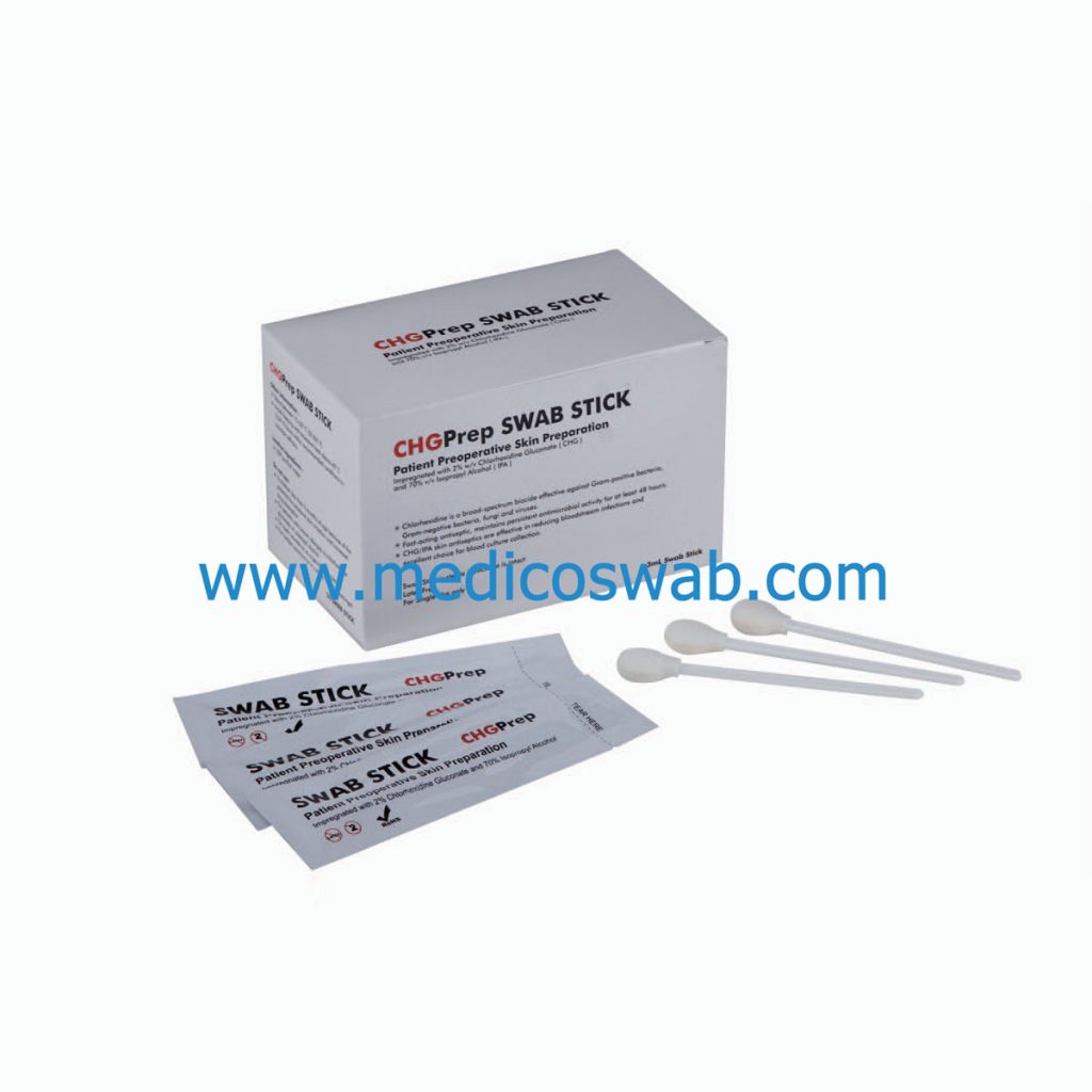 Medicochlorhexidine disinfection swabs