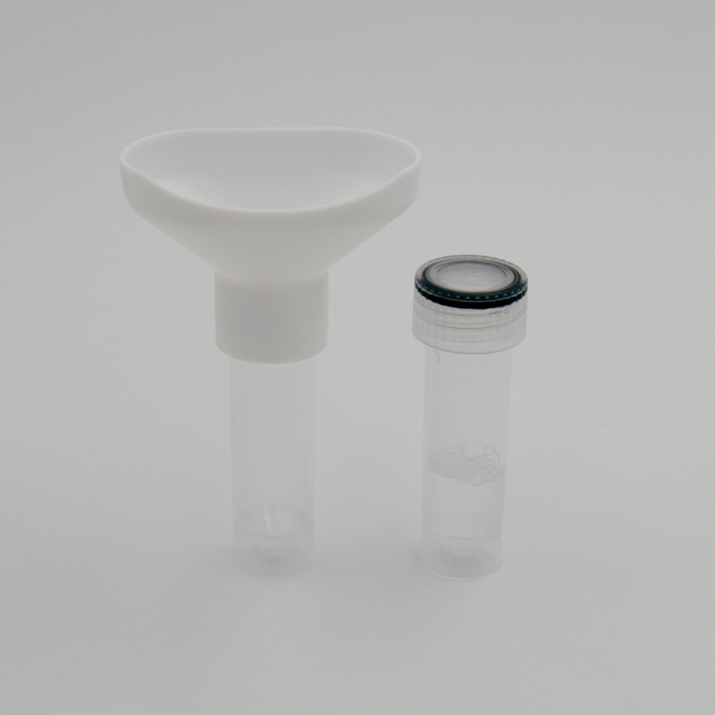 Disposable Saliva Collector for Genetic Analysis and Virus Specimen Collection