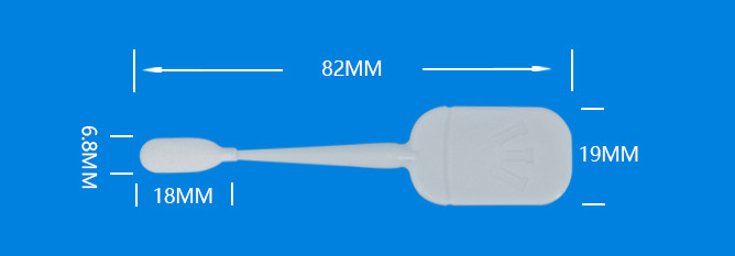  MSS-861 폴리에스테르 면봉 크기