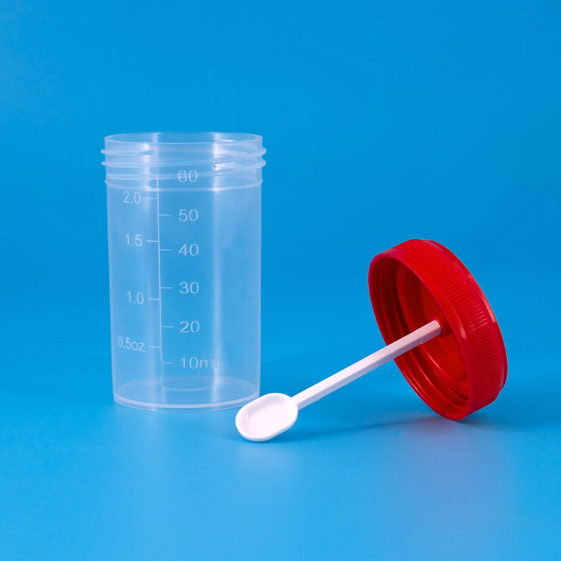 60ml Stool Collection Cup With Small Spoon MEIDIKE GENE